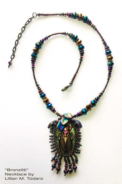 Bronzitti  Necklace by Lillian M. Todaro