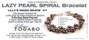 Lilly's Lazy Pearl Spiral Bracelet Kits